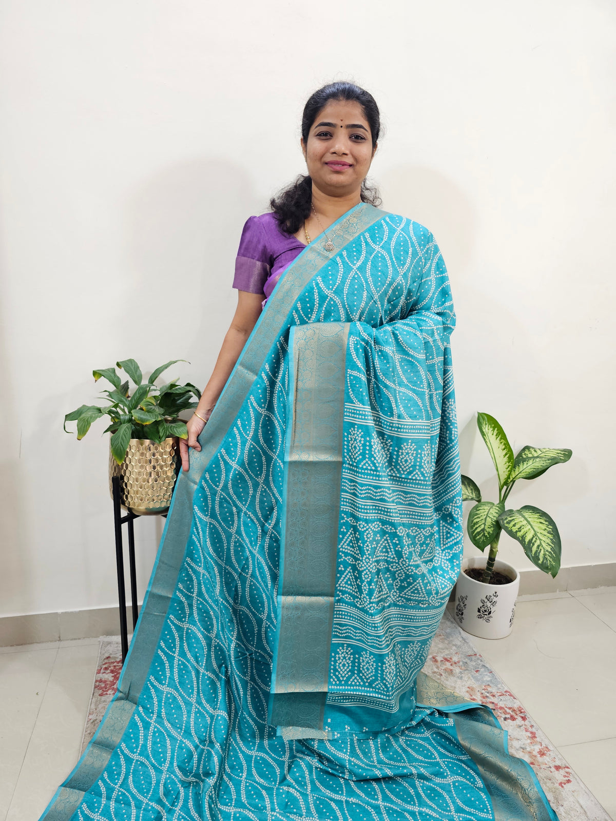 Semi Dola Silk - Sea Blue