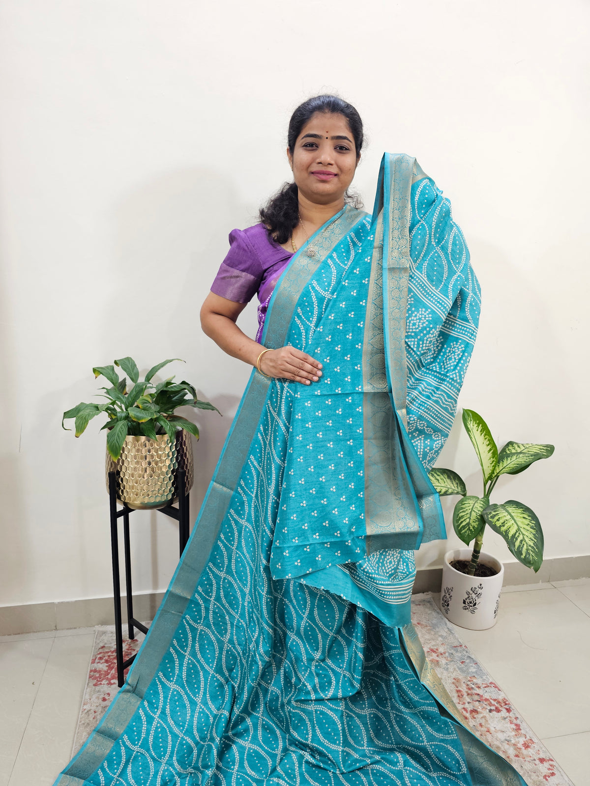 Semi Dola Silk - Sea Blue