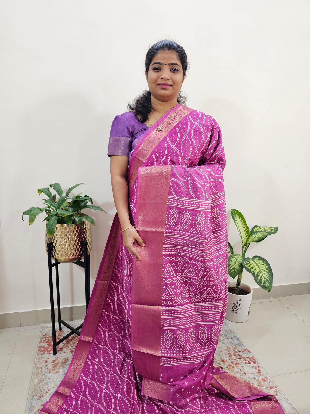 Semi Dola Silk - Pink