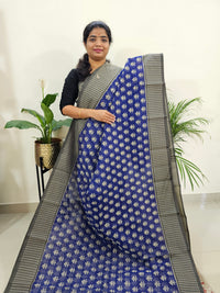 Premium Super Net Kota Saree - Blue