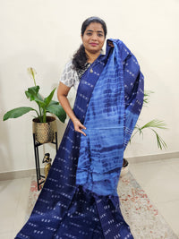 Bhagalpuri Silk Viscous with Weaving - Blue