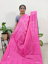 Pink with Green Chinnalampattu Saree with Blouse