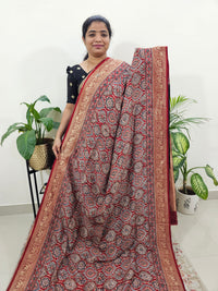 Dola Silk Saree - Maroon