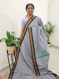 Kanchi Cotton Saree - Grey