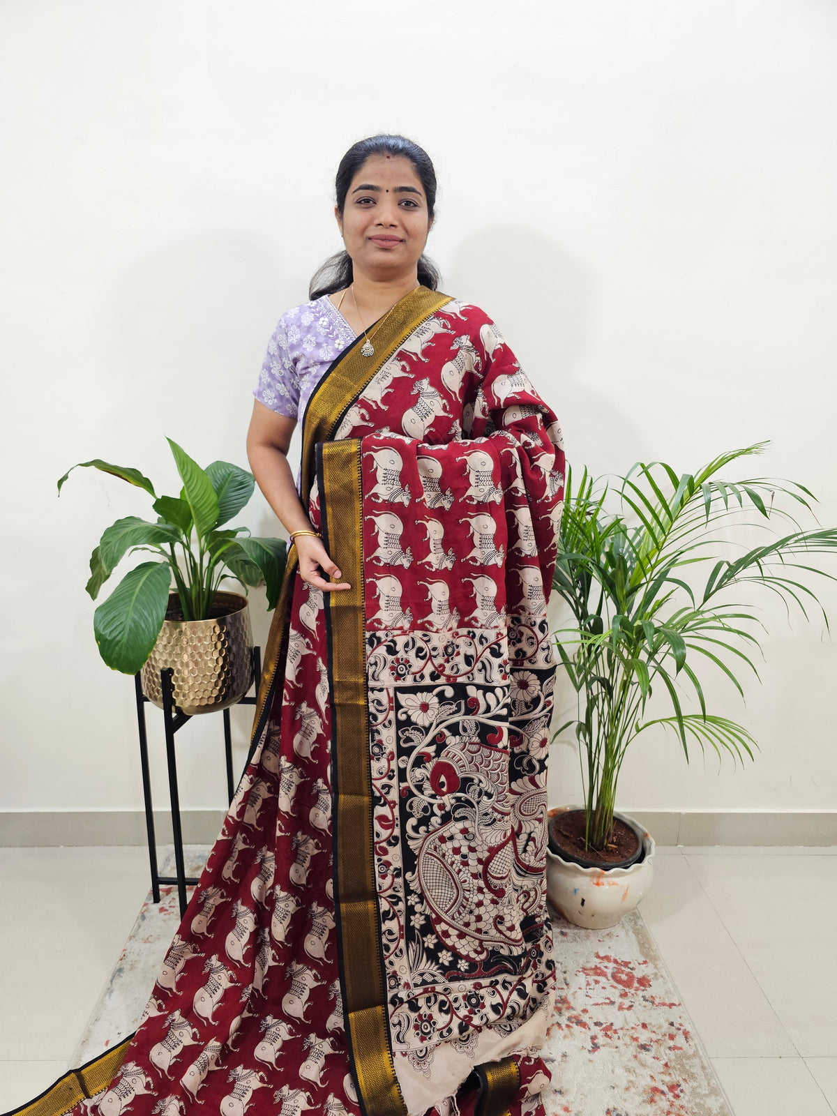 Chennuri Silk - Pichwai