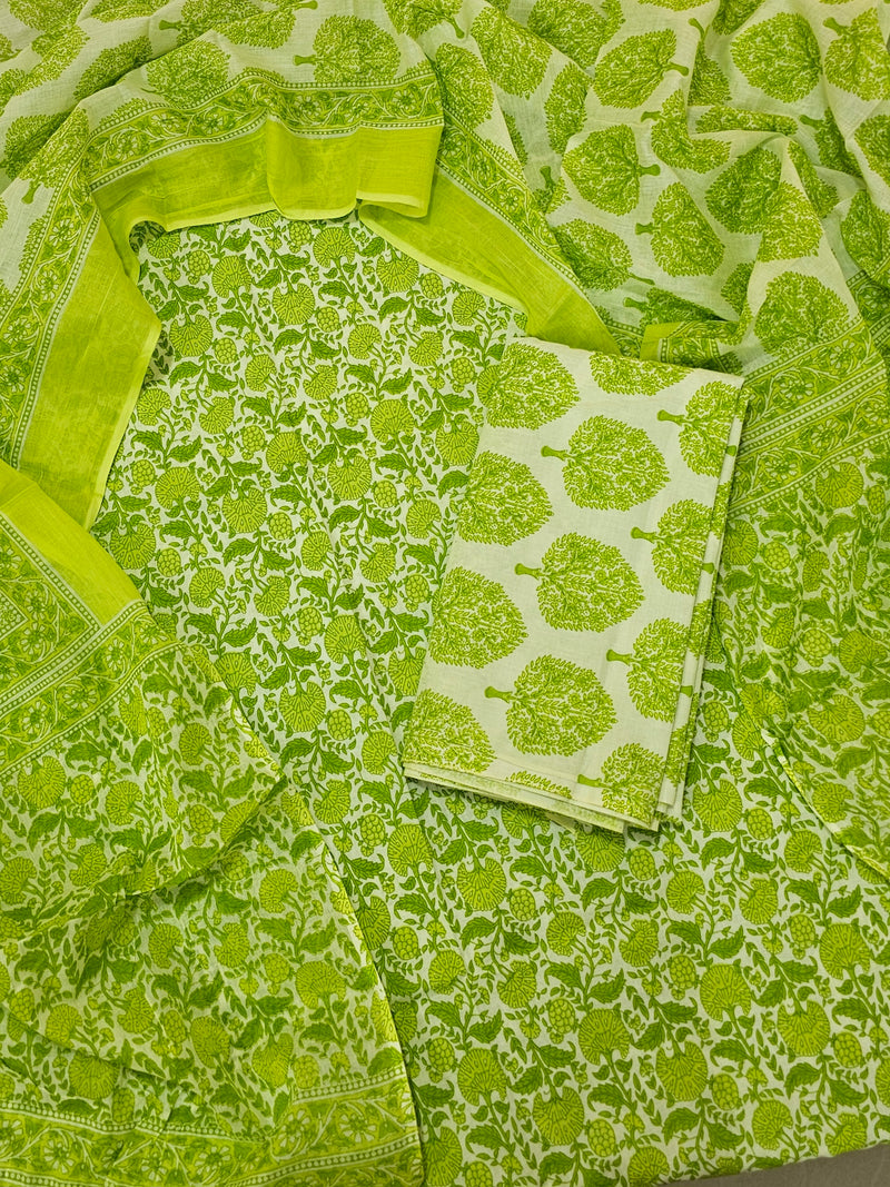 Mul Mul Soft Cotton - Neon Green