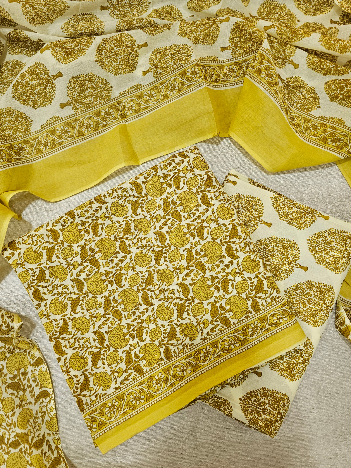 Mul Mul Soft Cotton - Mehindi Green