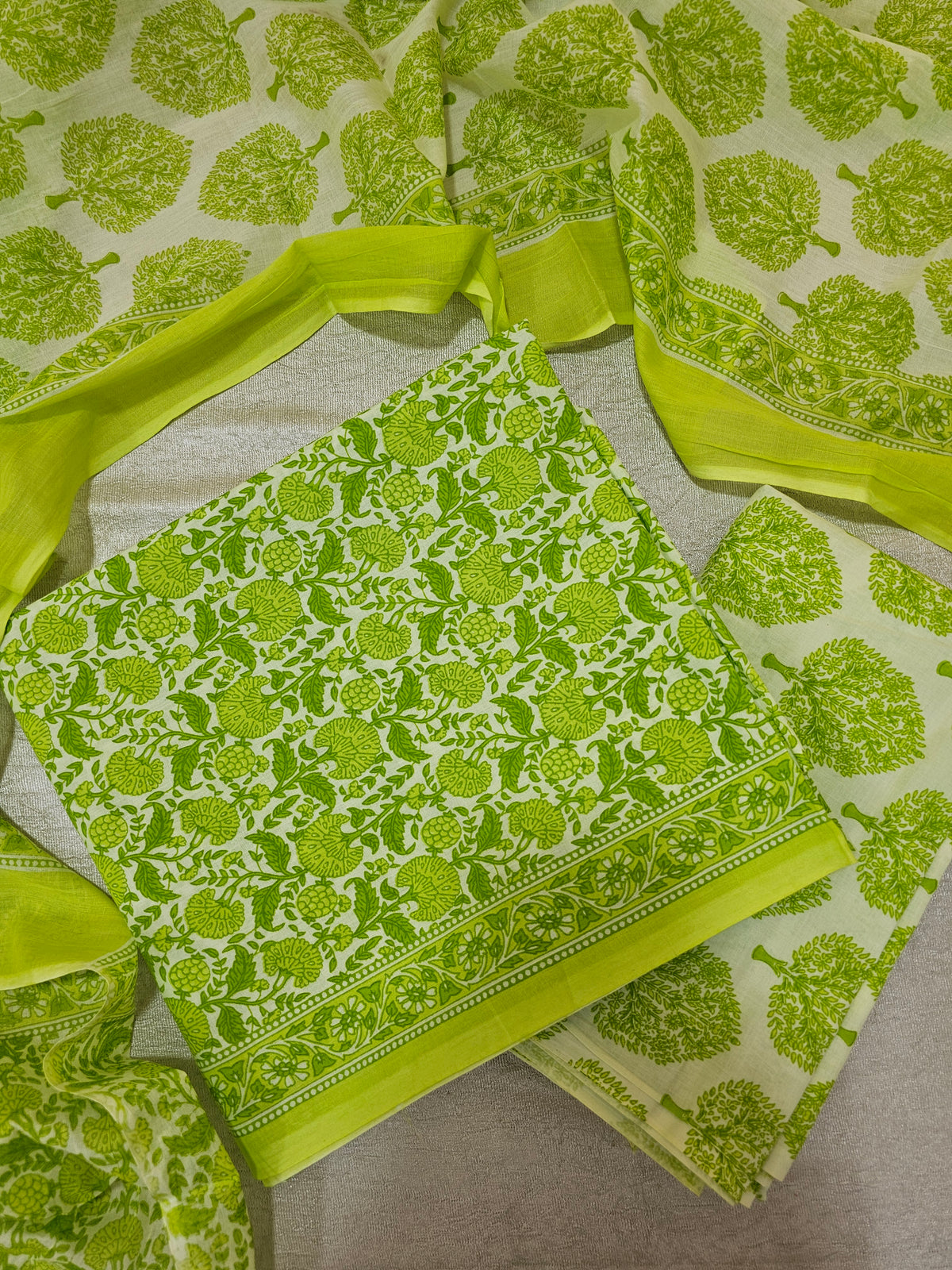 Mul Mul Soft Cotton - Neon Green