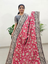 Cotton Kalamkari Saree - Pink