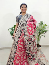 Cotton Kalamkari Saree - Pink