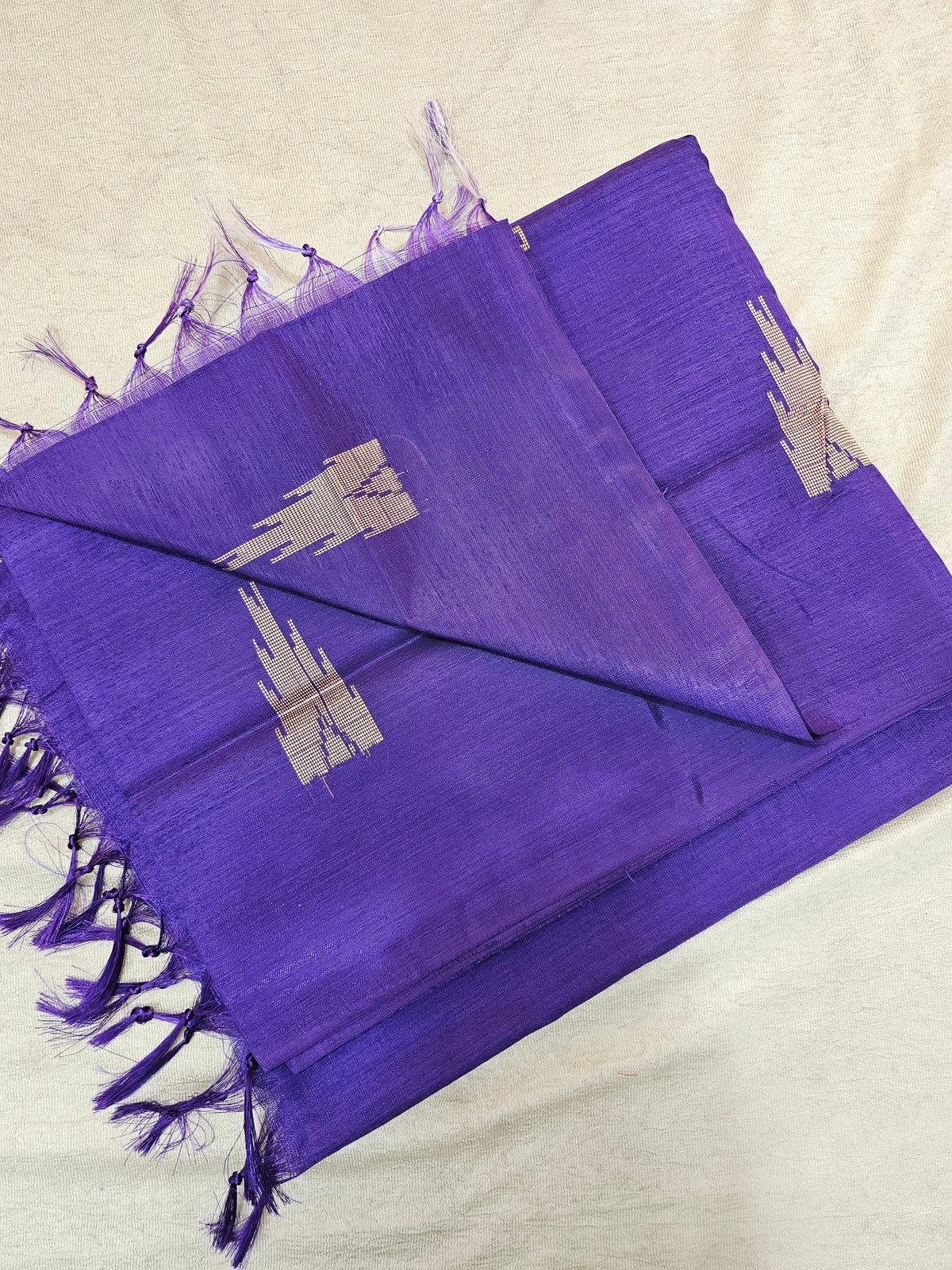 Chinnalampattu Saree - Dark Blue cum Purple