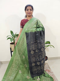 Bhagalpuri Batik Print - Greennwith Grey