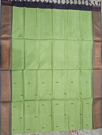 Chinnalampattu Border - Green with Dark Purple