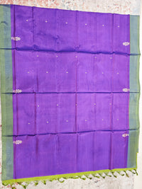 Chinnalampattu Saree -  Purple with Green