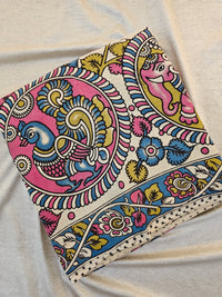 Cotton Kalamkari Saree - Multi Shade