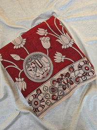Cotton Kalamkari Saree - Red