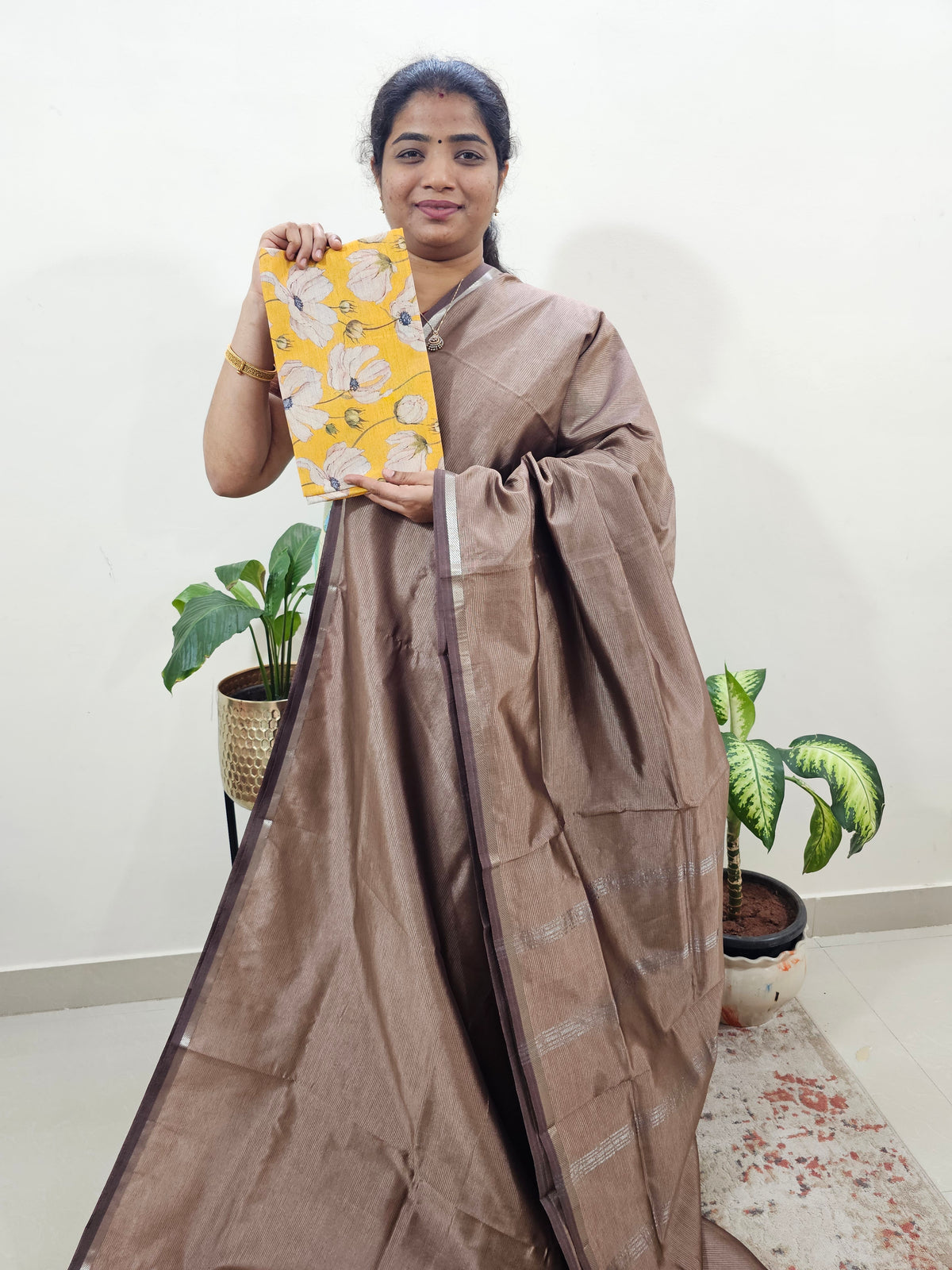 Mangalagiri Silk Cotton - Beige