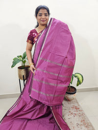 Mangalagiri Silk Cotton - Onion Pink