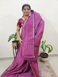 Mangalagiri Silk Cotton - Onion Pink