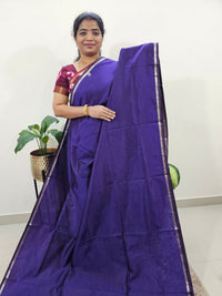Mangalagiri Silk Cotton - Purple