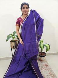 Mangalagiri Silk Cotton - Purple