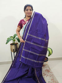 Mangalagiri Silk Cotton - Purple