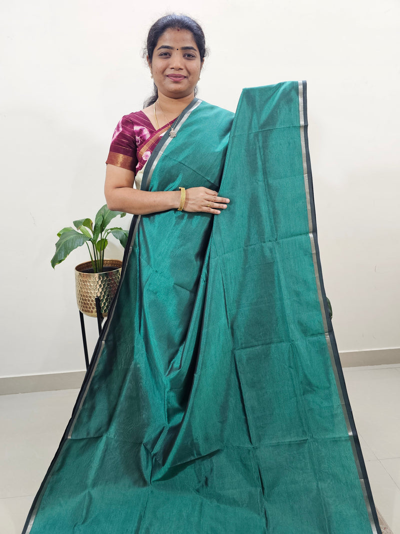 Mangalagiri Silk Cotton - Sea Green