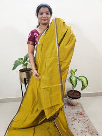 Mangalagiri Silk Cotton - Mustard Yellow