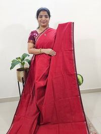 Mangalagiri Silk Cotton - Red