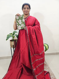 Mangalagiri Silk Cotton - Red