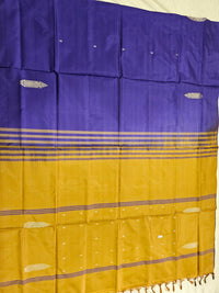 Chinnalampattu Saree- Purple with Brown