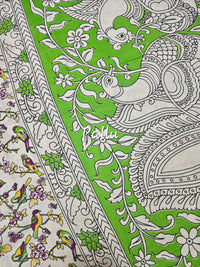 Cotton Kalamkari Saree - Multi Shade