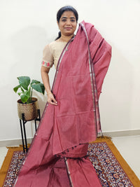 Mangalagiri Silk Cotton - Onion Pink