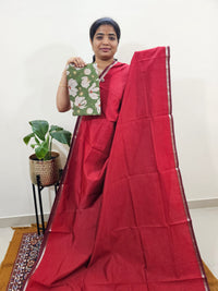 Mangalagiri Silk Cotton - Red