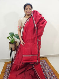 Mangalagiri Silk Cotton - Red