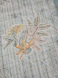 Soft Semi Tussar - Sea Green