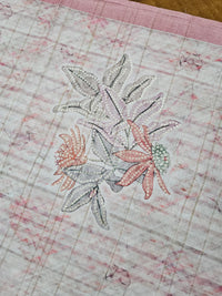Soft Semi Tussar - Peach