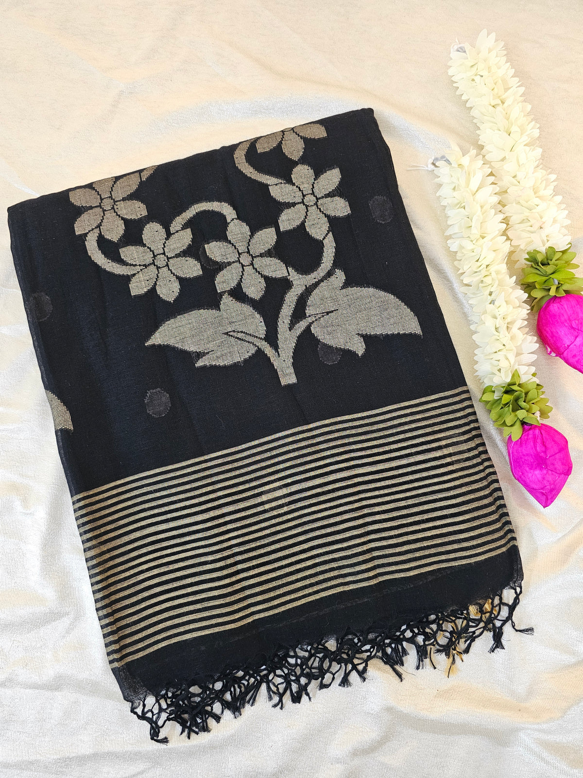 Khadi Cotton - Black