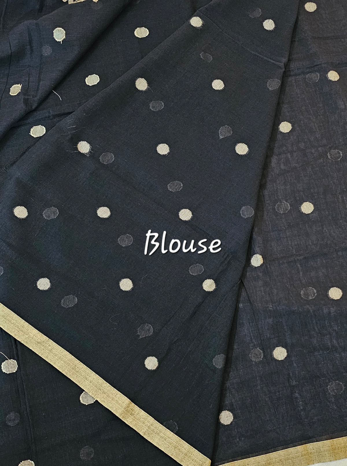 Khadi Cotton - Black