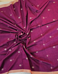 Khadi Cotton - Magenta Pink