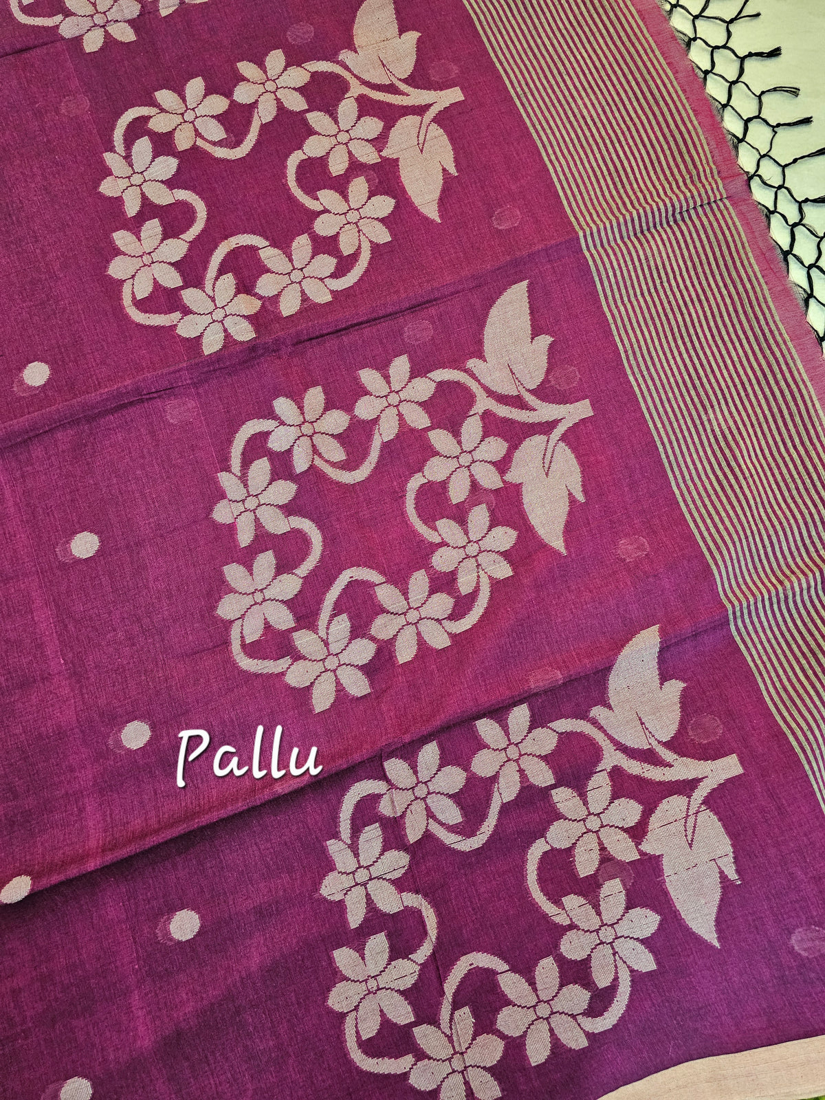 Khadi Cotton - Magenta Pink