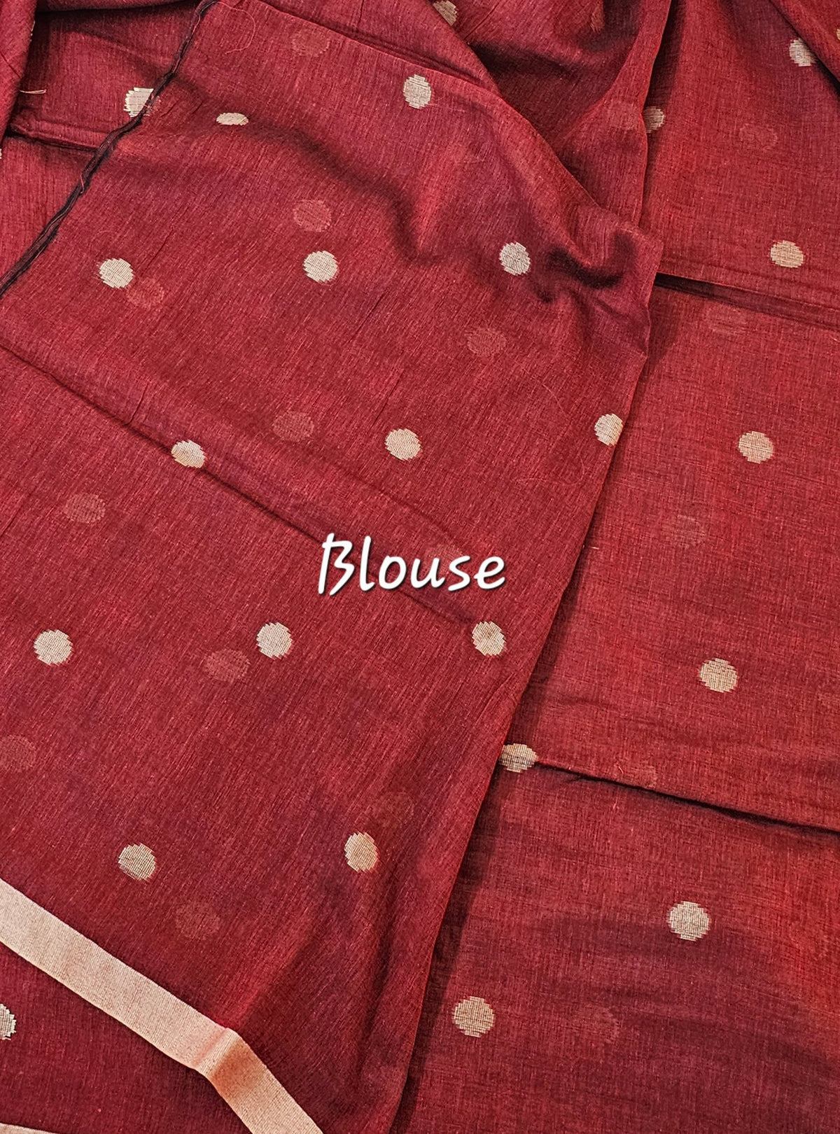 Khadi Cotton - Red