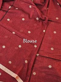 Khadi Cotton - Red