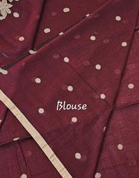 Khadi Cotton - Maroon