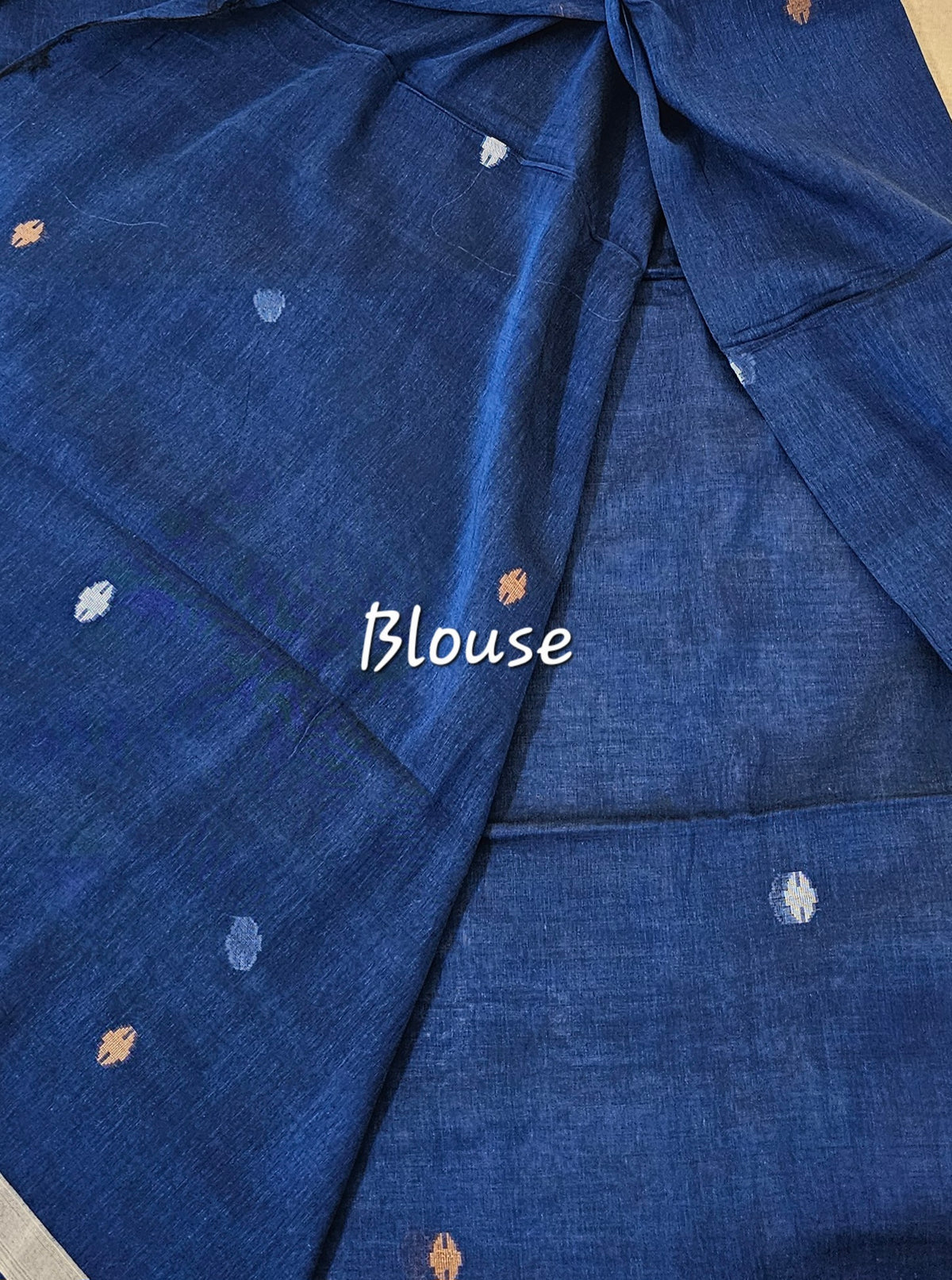 Khadi Cotton - Blue