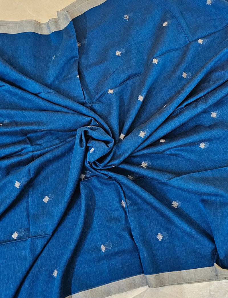 Khadi Cotton - Blue