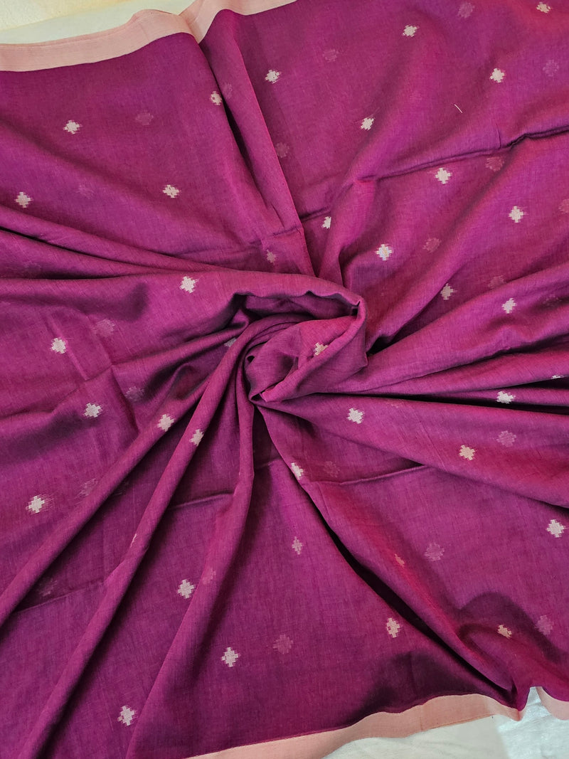 Khadi Cotton - Magenta Pink