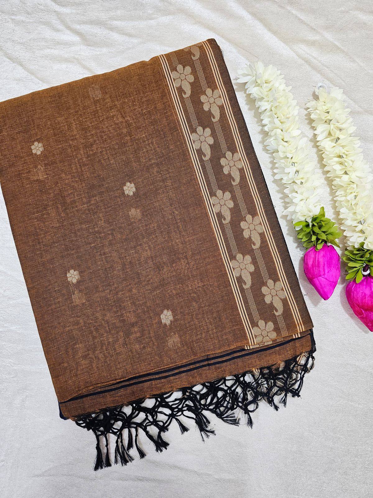 Khadi Cotton - Mustard Brown