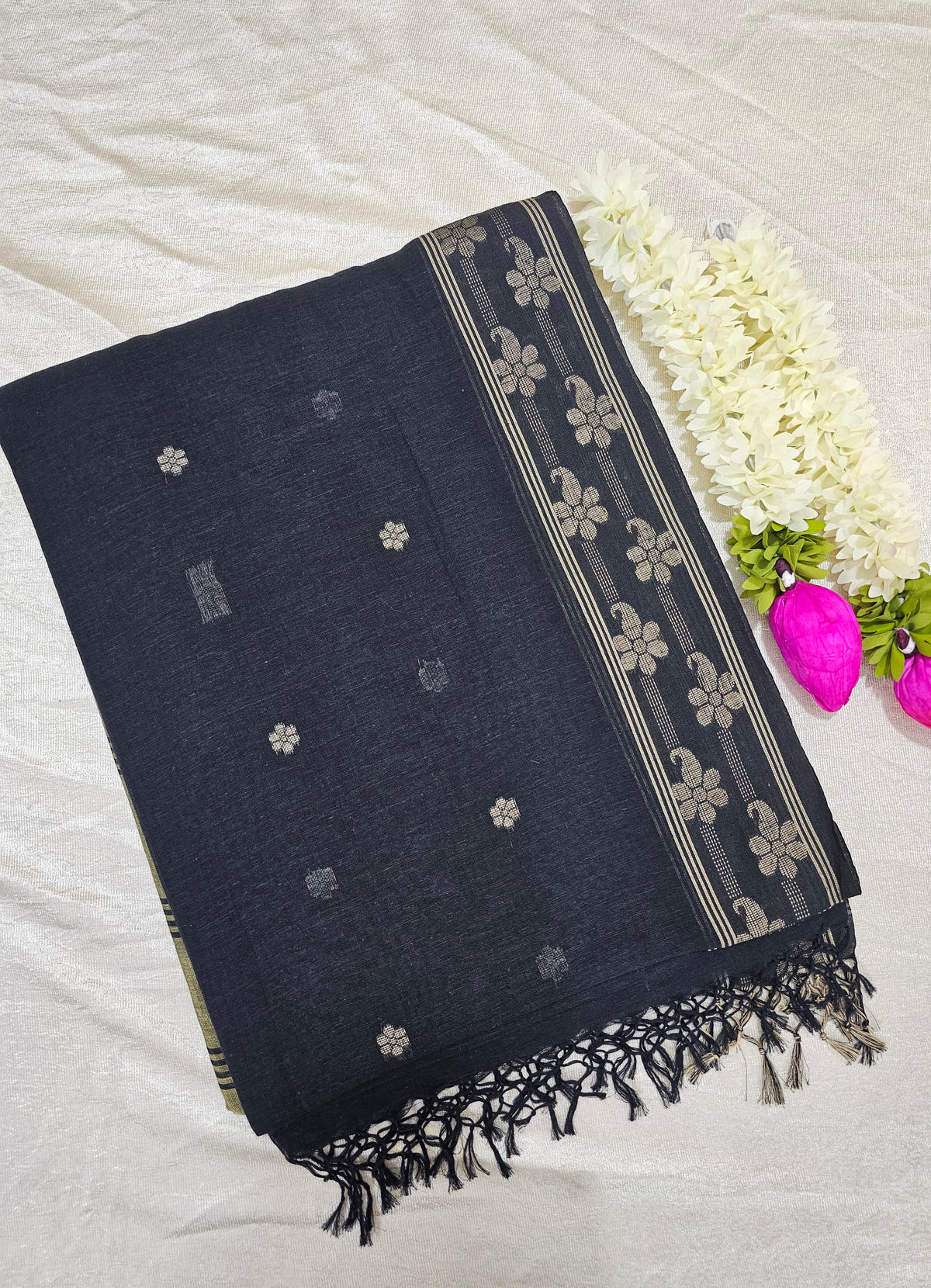 Khadi Cotton - Black