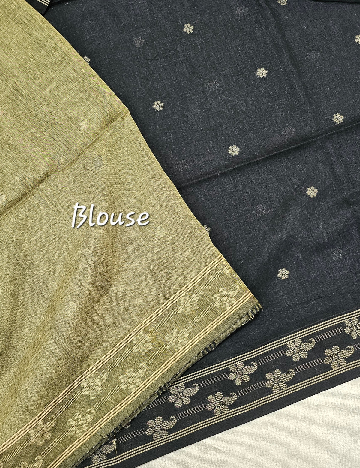 Khadi Cotton - Black